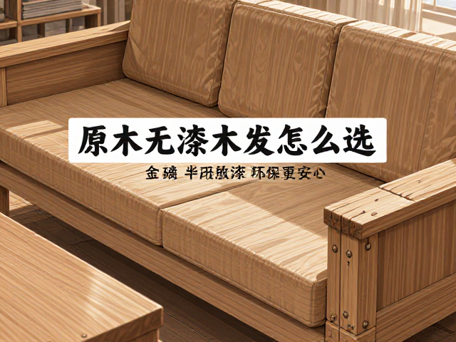原木无漆实木沙发怎么选?重金属达标,半开放漆,环保更安心