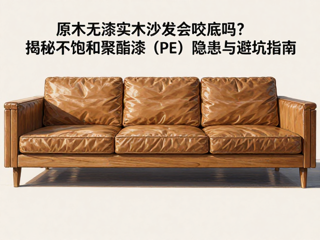 原木无漆实木沙发会咬底吗?揭秘不饱和聚酯漆(PE)隐患与避坑指南