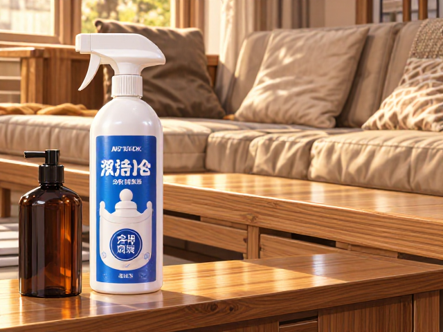原木色实木沙发怎么洗?专用清洁剂搭配冷暖色调平衡术
