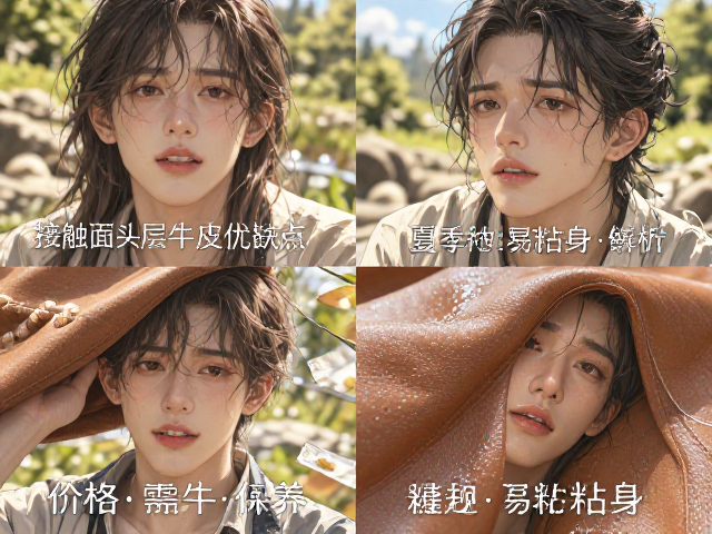 接触面头层牛皮优缺点,价格高需保养,夏季易粘身解析