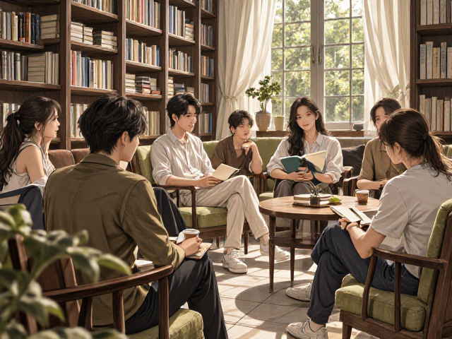 书房休闲区设计,单人位静谧与多人围合的社交美学