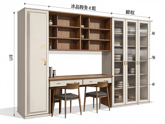 北欧组合嵌入式家具重心分布解析，稳固与美学的平衡之道