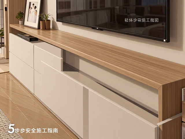 嵌入式电视柜轻体墙怎么加固?5步安全施工指南