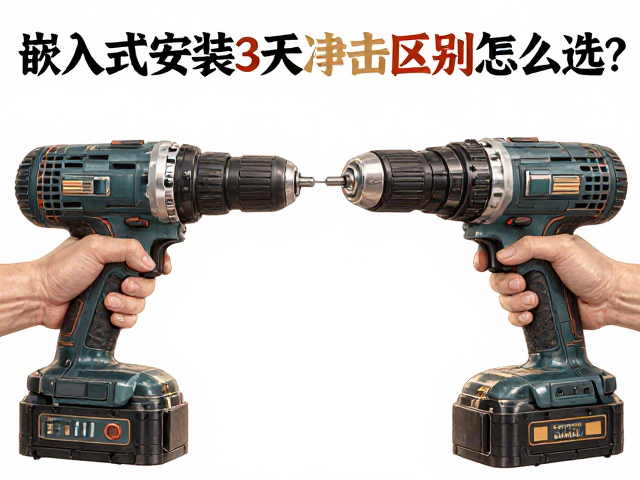 嵌入式安装3天,电钻与冲击钻区别怎么选?新手避坑指南