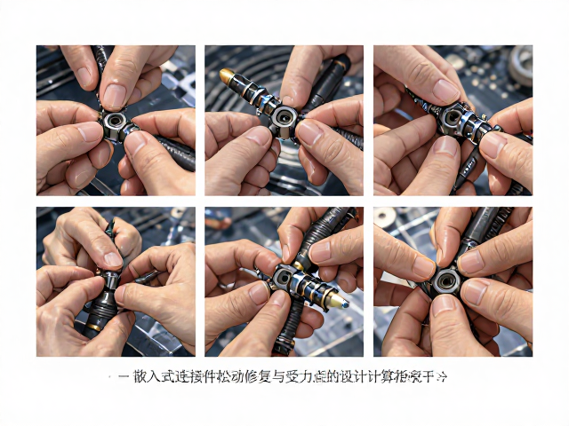 嵌入式连接件松动修复与受力点计算指南