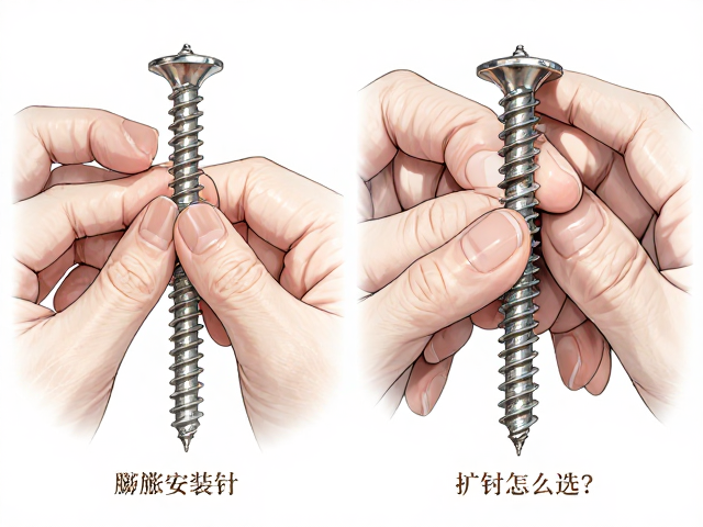 嵌入式安装中膨胀螺丝固定技巧,膨胀管与膨胀钉怎么选?
