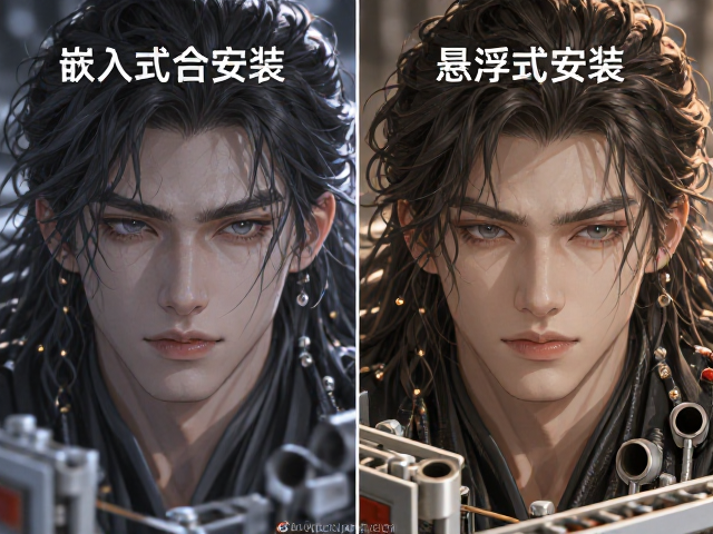 嵌入式与悬浮式安装区别?膨胀管固定是否更稳?