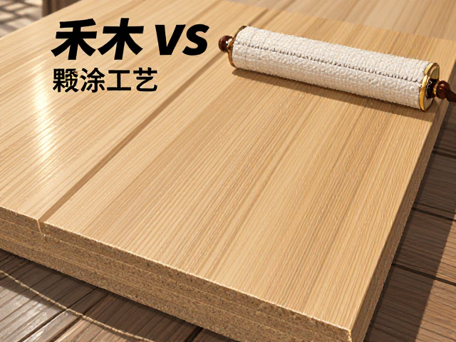 实木vs颗粒板,滚涂工艺谁更耐造?2024全屋定制避坑指南