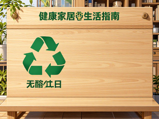 实木无醛添加家具,可回收材料打造的健康家居生活指南