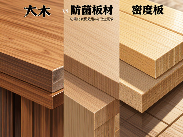 实木vs抗菌板材vs密度板，3大材质优缺点对比，选对不踩坑
