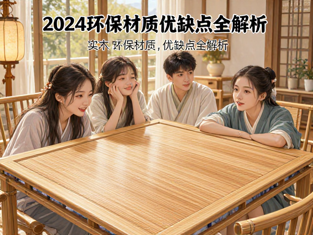实木绒布竹材家具怎么选？2024环保材质优缺点全解析