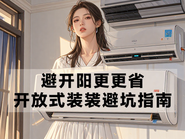 嵌入式入墙空调怎么选？避开阳光直射更省电，开放式安装避坑指南