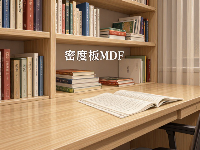 家用学习桌书柜一体怎么选?密度板MDF优缺点与避坑指南