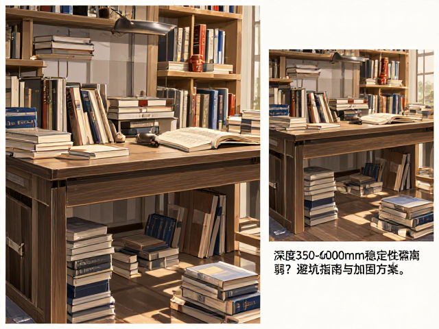 书桌一体选购,深度350-600mm稳定性稍弱?避坑指南与加固方案