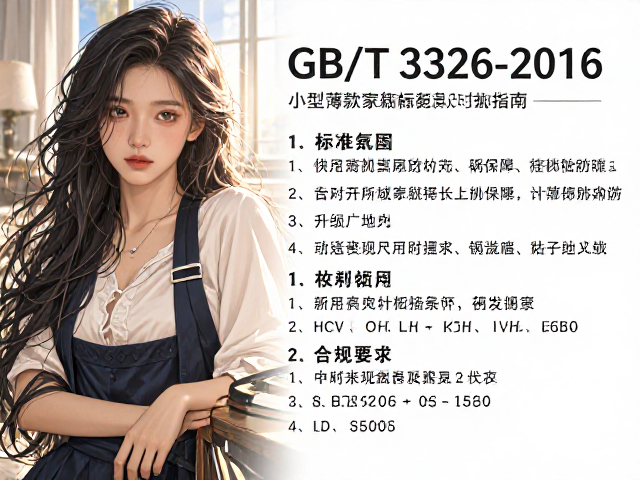 GB/T 3326-2016小型薄款家具尺寸标准与选购指南