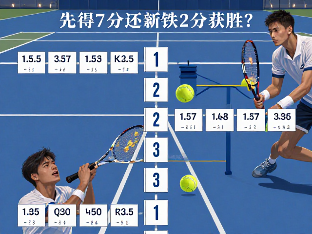 网球计分争议，先得7分还领先2分获胜？一局后换发球权详解