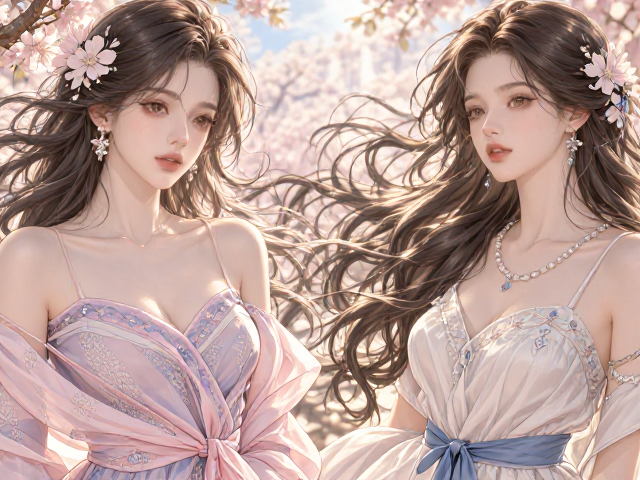 色彩与图案：甜美氛围的视觉构建