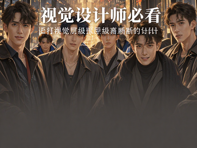插画视觉设计师必看,用Photoshop打造视觉层级清晰的设计