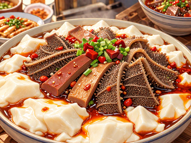 豆花与毛肚的点睛:嫩滑与脆爽的交响