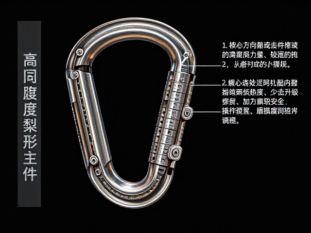 高强度梨形主锁配件详解,攀岩安全升级与选购指南