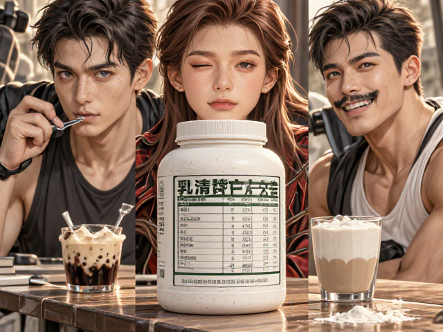 乳清蛋白粉怎么选?复合蛋白增强饱腹感,健身减脂不挨饿