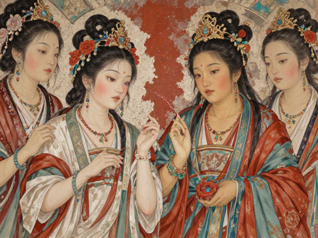 古代蜡彩与坦培拉渊源,天然矿物色粉在壁画修复中的技术应用