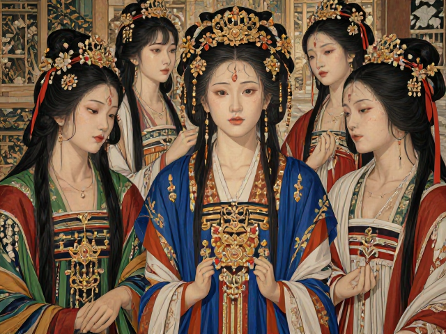 从坦培拉渊源看古代蜡彩,博物馆展中的平面化构图美学