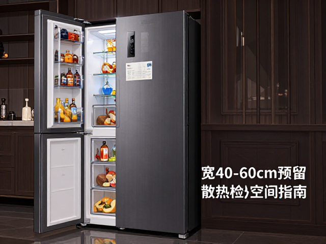 单门嵌入式冰箱怎么选?宽40-60cm预留散热检修空间指南