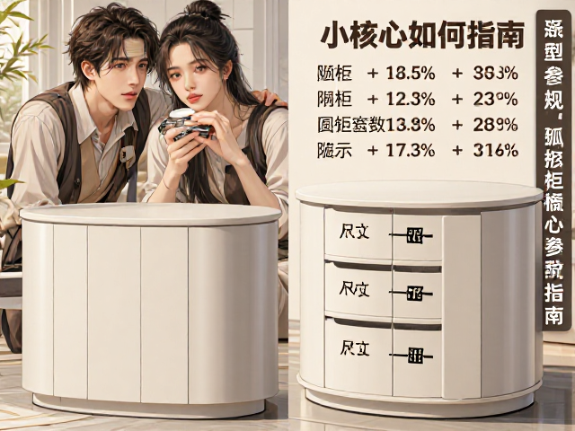 小型圆弧柜半径如何定制?弧形定制避坑指南与尺寸计算