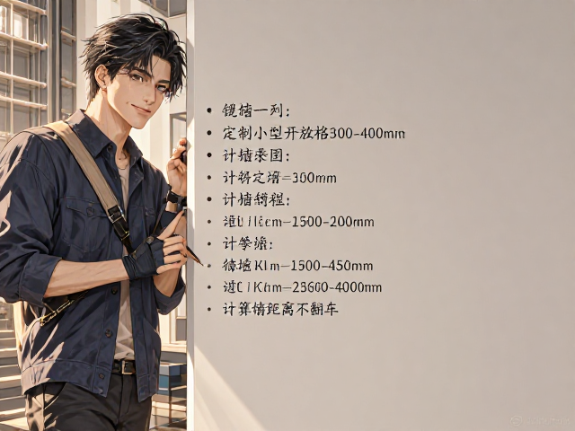 定制小型开放格300-400mm,精准计算离墙距离不翻车