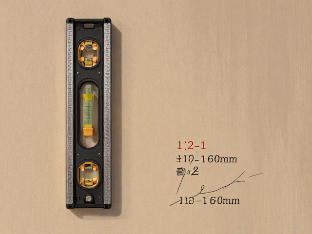小型墙面平整度仪,高120-160mm,误差±3mm高精度测量工具