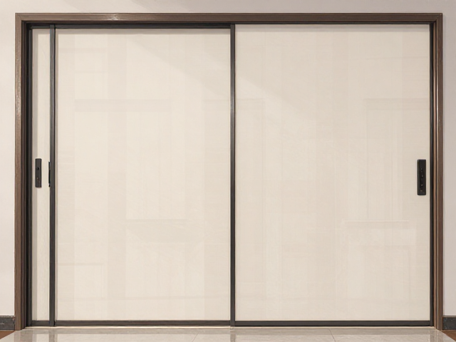 小型推拉门设计，轨道高200-250cm，腰部1米，极致省空间