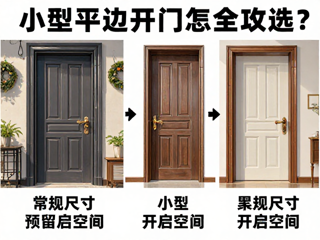小型多边形平开门怎么选?常规尺寸预留开启空间全攻略