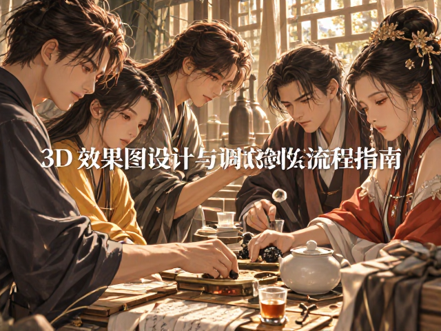 成品交付前必看,3D效果图设计与调试验收全流程指南
