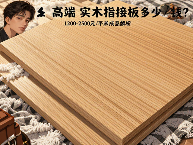 高端实木指接板多少钱?1200-2500元/平米成品解析