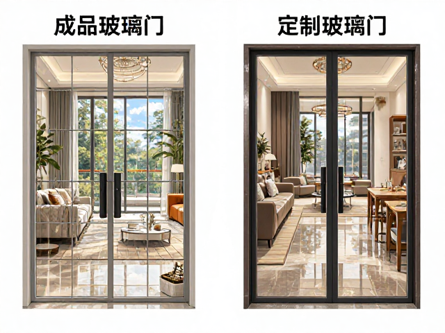 成品玻璃门与定制玻璃门区别？2024选购指南及安装避坑