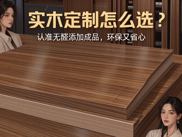 实木定制怎么选?认准无醛添加成品,环保又省心