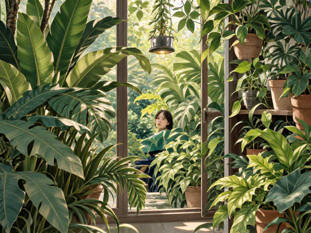成人房绿植搭配指南,精选耐阴防潮品种,打造健康呼吸空间