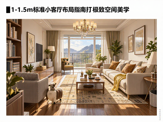 黄金分割比设计，1-1.5m标准小客厅布局指南，打造极致空间美学