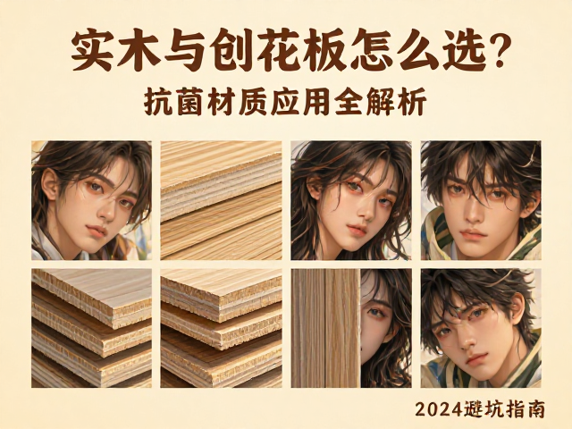 实木与刨花板怎么选?抗菌材质应用全解析,2024避坑指南