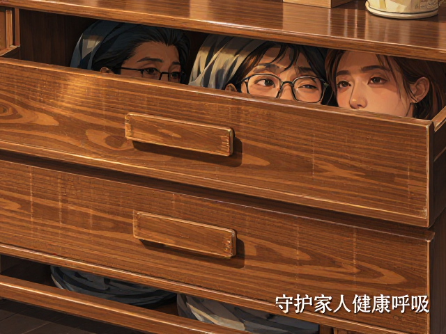 复古风实木家具,低VOC环保优选,守护家人健康呼吸