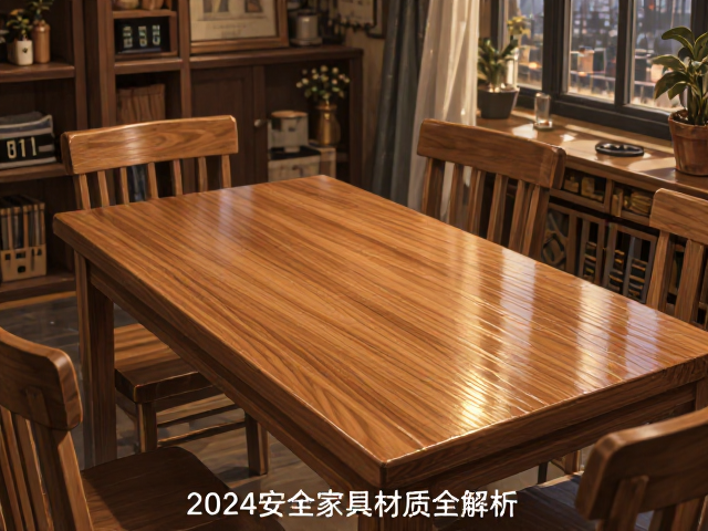 实木、树脂藤与食品接触级塑料,2024安全家具材质全解析
