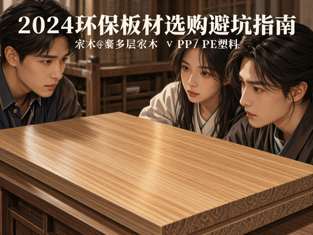 实木vs多层实木vsPP/PE塑料,2024环保板材选购避坑指南