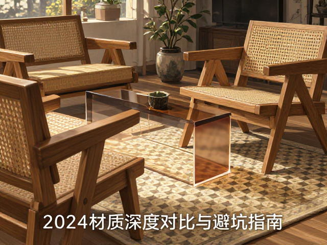 实木、亚克力与藤编家具怎么选?2024材质深度对比与避坑指南