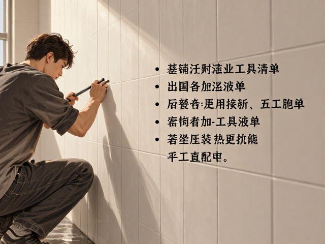 瓷砖墙面怎么落地？必备专业工具清单与施工指南