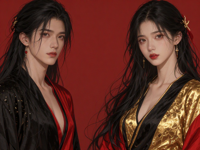 极致简约北欧风,红黑金点缀演绎轻奢美学