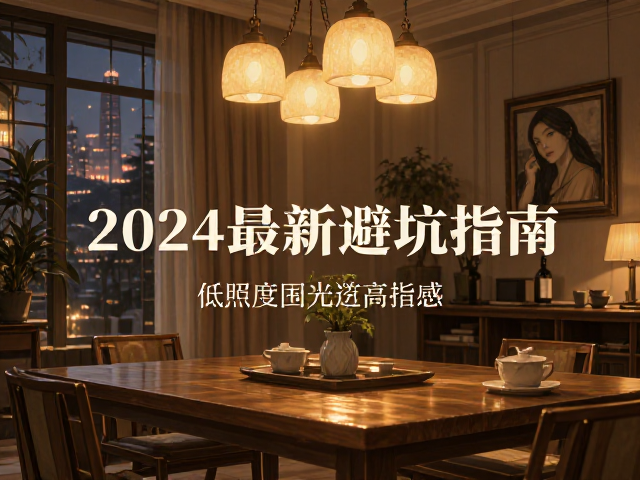 客厅餐桌吊灯怎么选?低照度氛围光打造高级感,2024最新避坑指南