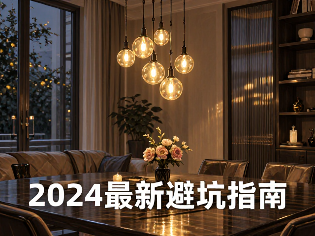客厅餐桌吊灯怎么选?低照度氛围光打造高级感,2024最新避坑指南
