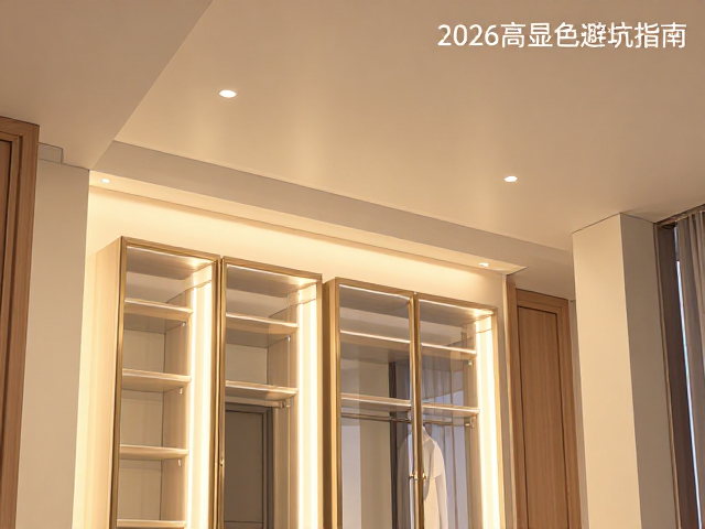 客厅吊柜底灯与衣帽间镜前灯怎么选?2026高显色避坑指南
