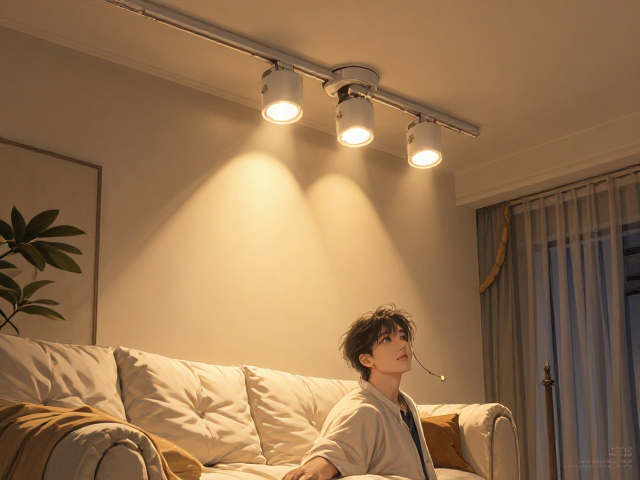 客厅磁吸轨道灯怎么选?智能延时灯避坑指南